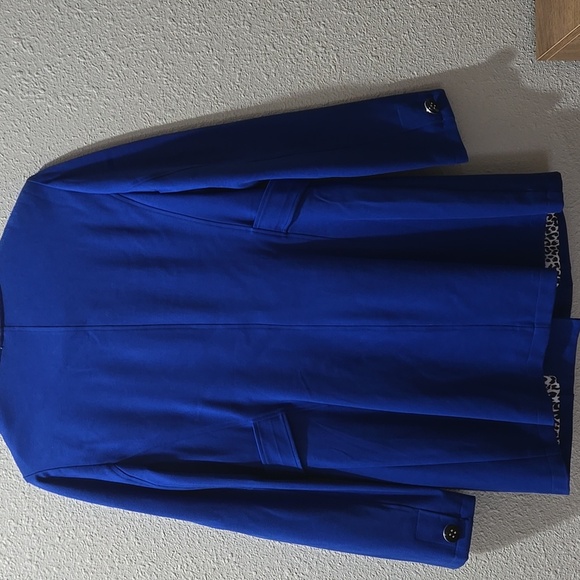 Chico's Royal Blue Women's Blazer - Picture 2 of 3